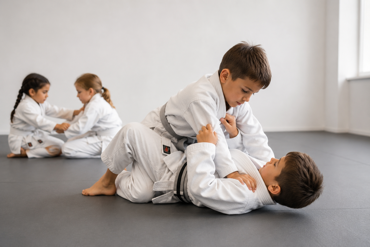 BJJ für Kinder bei Hilti BJJ Berlin