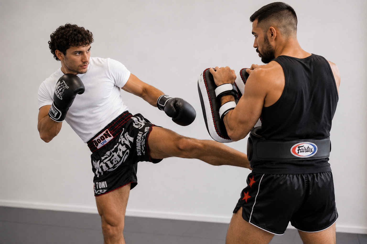 Thaiboxen Training