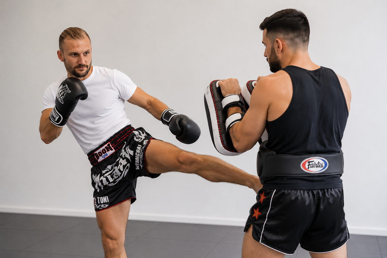 Thaiboxen Training